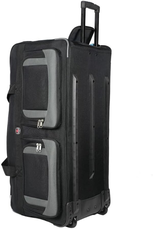 Voyage 36 in. Rolling Duffle Bag, Black - Image 2