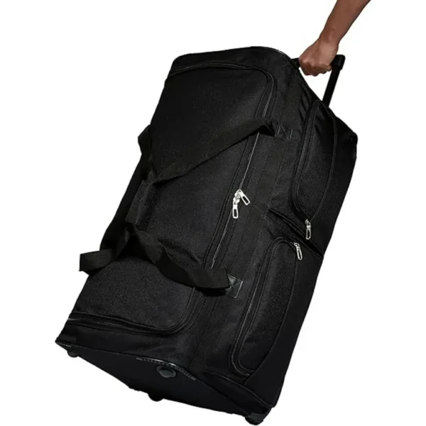 Voyage 30 in. Rolling Duffle Bag, Black - Image 2