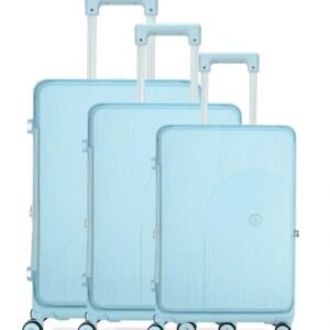 EVE2 Blue 3-Piece Hardside Luggage Set
