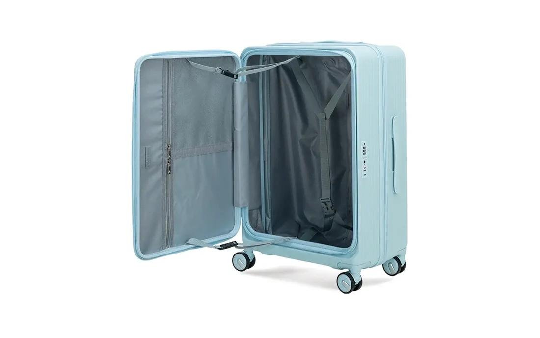 EVE2 Blue 3-Piece Hardside Luggage Set - Image 3