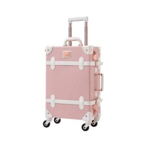 20 in. Vintage Trunk Carry On Luggage
