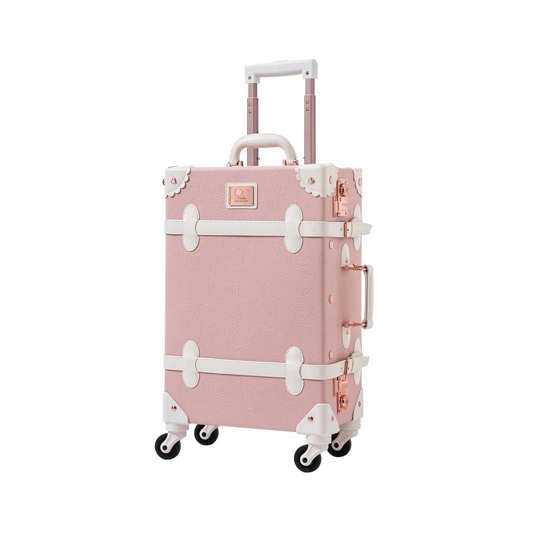 20 in. Vintage Trunk Carry On Luggage